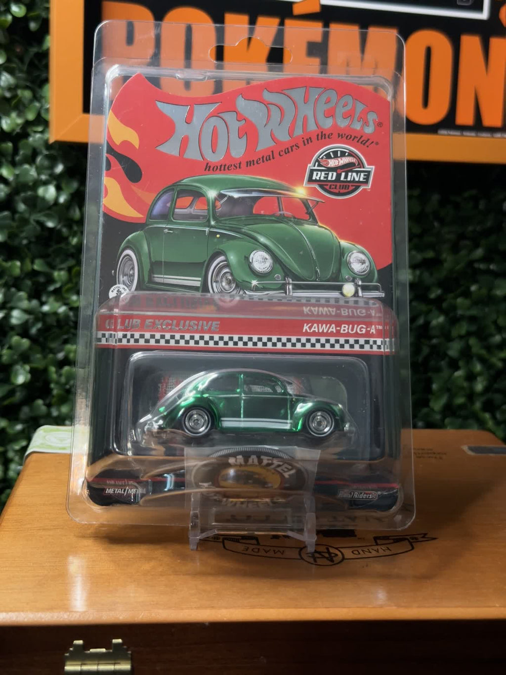Green Kawa-Bug-A in Red Line Club packaging