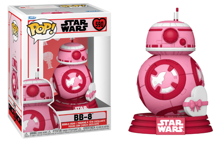 BB-8 Valentine's Day Star Wars Funko Pop