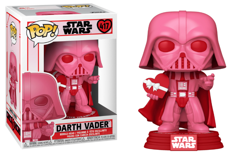 Darth Vader Valentine's Day Star Wars Funko Pop
