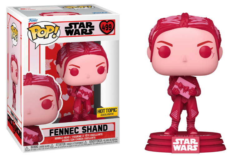 Fennec Shand Valentine's Day Star Wars Funko Pop (Hot Topic Exclusive)