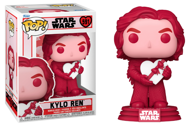 Kylo Ren Valentine's Day Star Wars Funko Pop