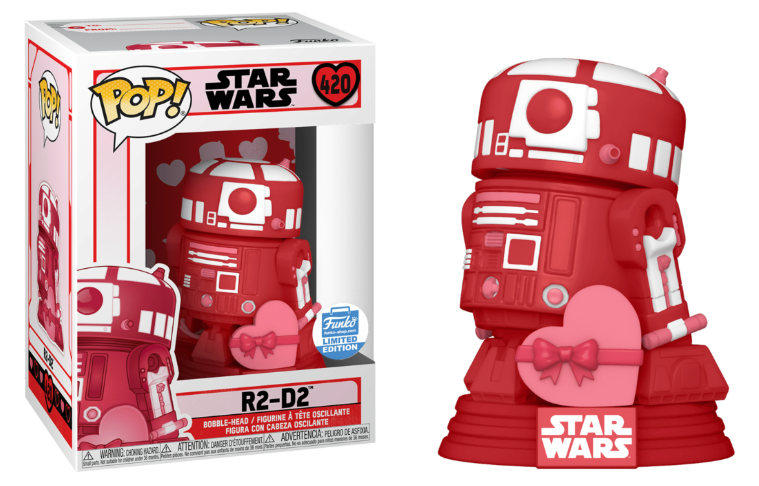 R2-D2 Valentine's Day Star Wars Funko Pop